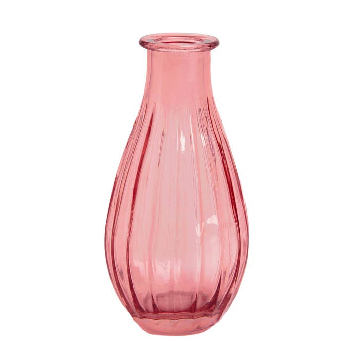 Talking Tables USA - Wholesale Vase - Plum Red Glass Bud Flower Vase | Home Décor |
