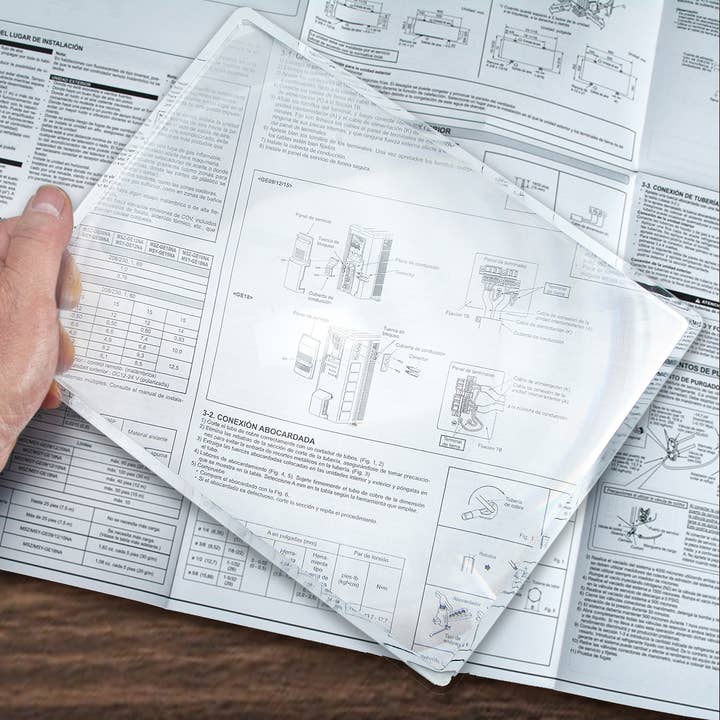 PageMagnifier 2x Styv Rambladförstorare Läsningshjälp för wholesale av Carson EU