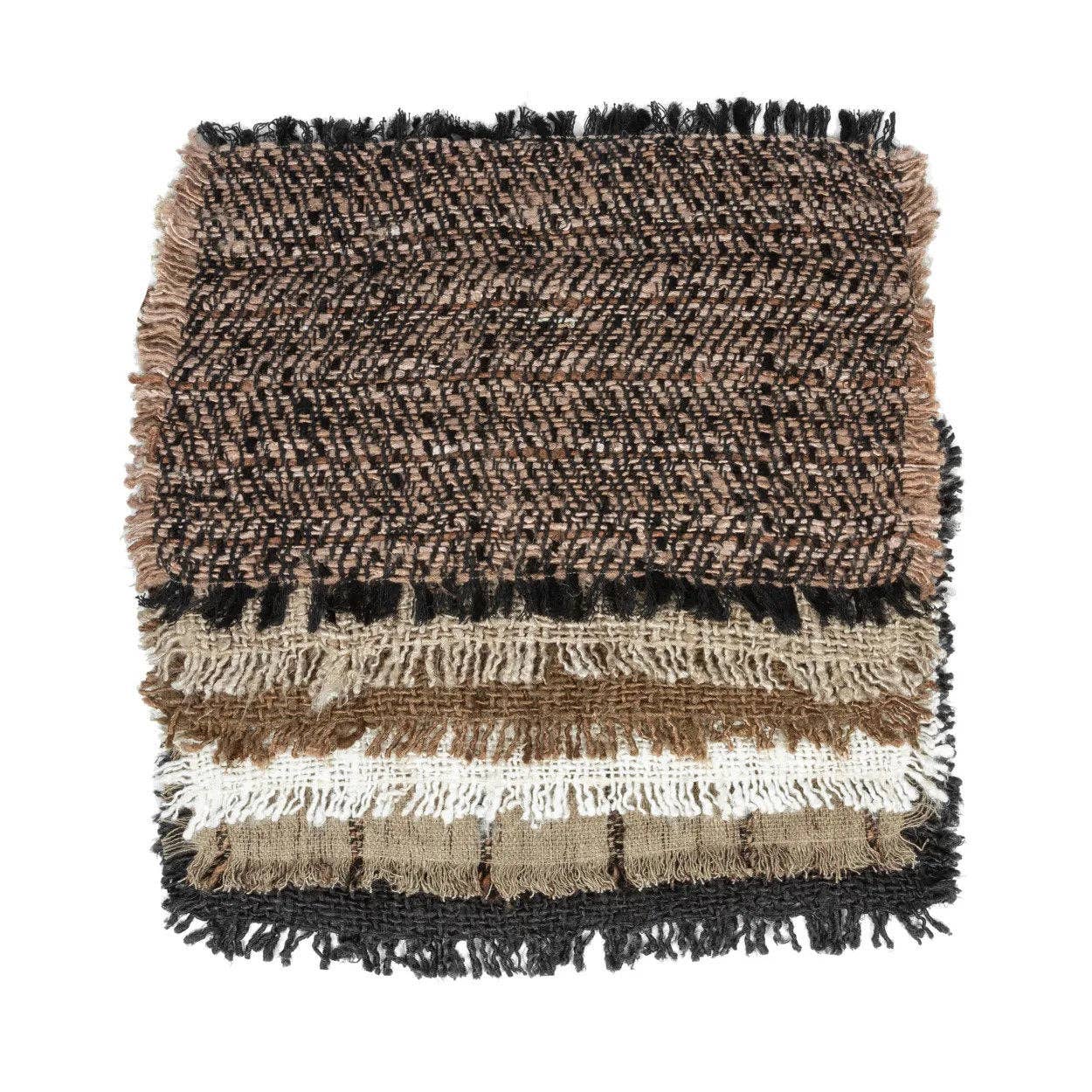 Bazar Bizar Living - Wholesale Placemat - The Oh My Gee Placemat - Black Navy - Set of 43