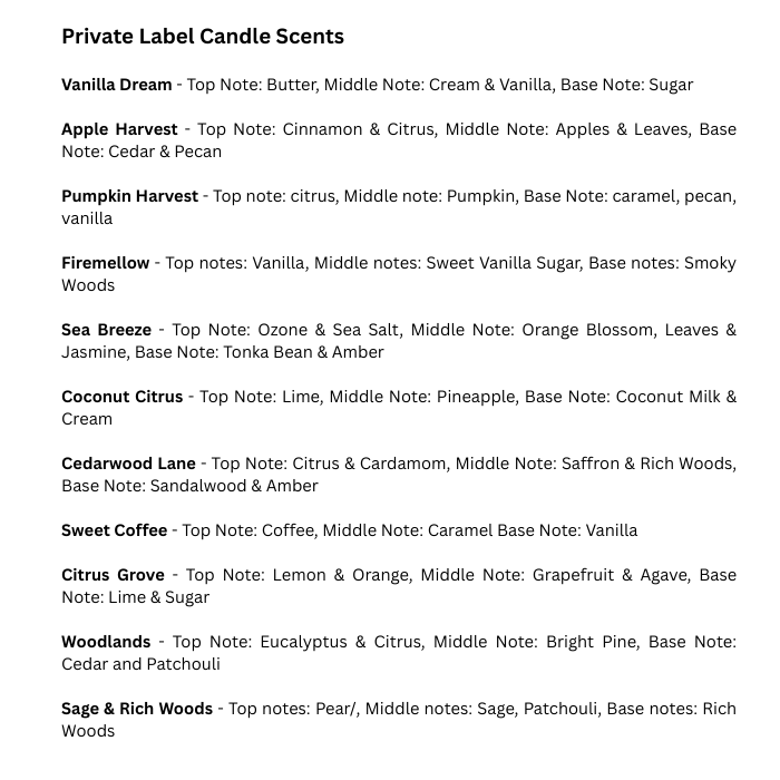 Gordon Craftworks – Engroshandel Glaslys – Amber Private Label stearinlys - 8 oz (227 g)2