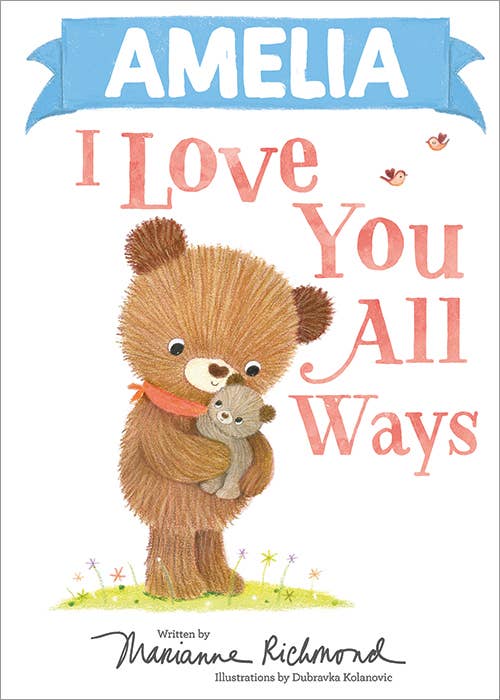 Sourcebooks - Wholesale Preschool Book (3-5) - Amelia I Love You All Ways0