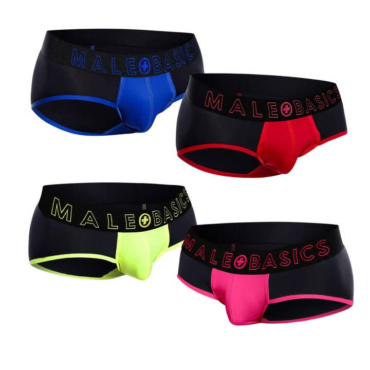 MaleBasics Neon Brief for wholesale by Malebasics Underwear