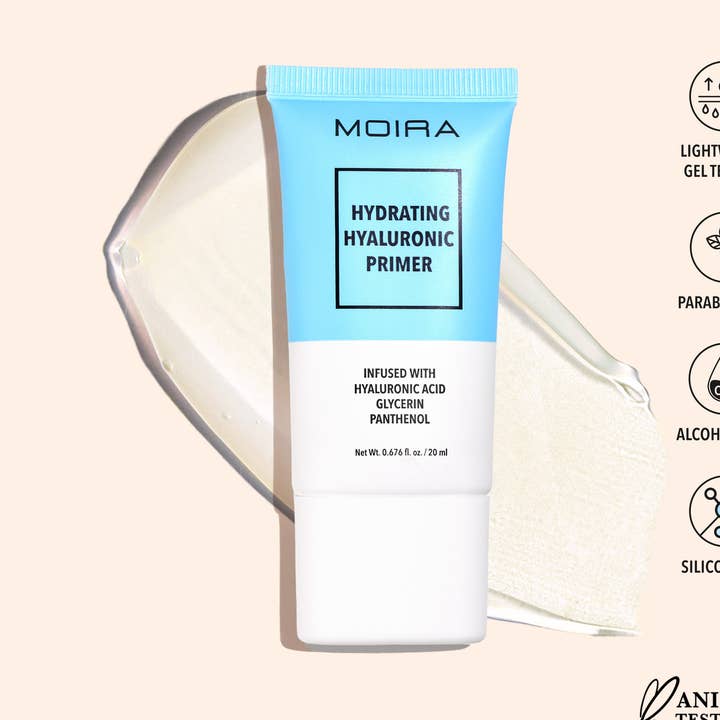 Hydrating Hyaluronic Primer for wholesale by Moira Cosmetics