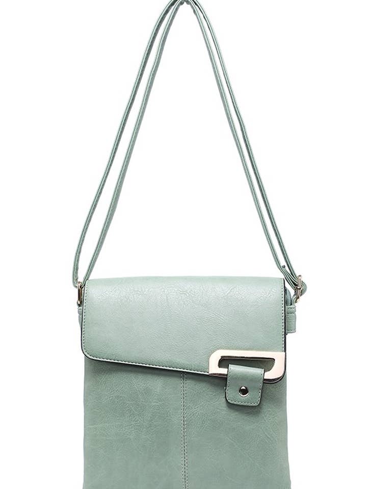 Bolsa de Ombro Transversal com Fivela Frontal Elegante por atacado de Ellas Trading