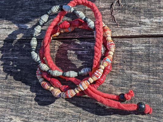 Lumago Designs – Pulseira de missangas por atacado – Becky & Jo - pequenas pulseiras artesanais de amizade7