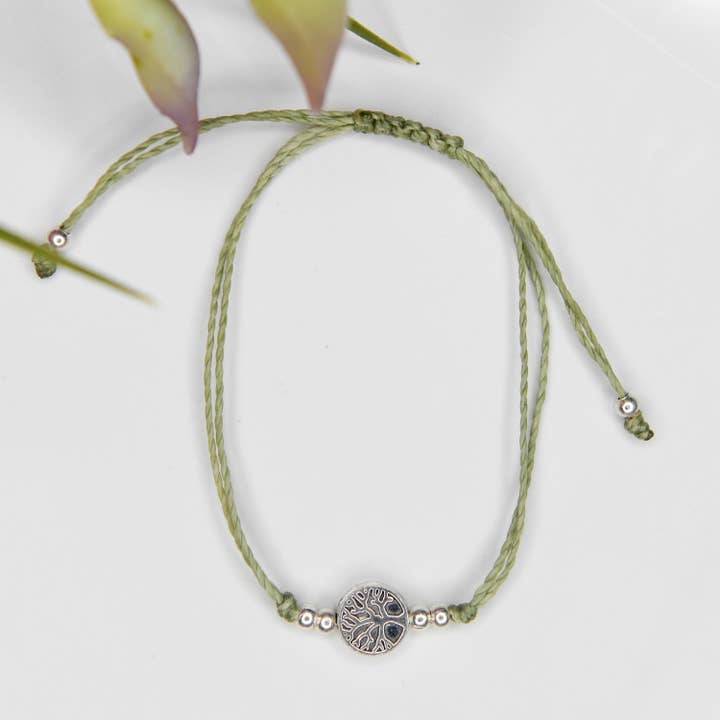 Tree of Life String Charm Bracelet for wholesale by Lucia's Imports