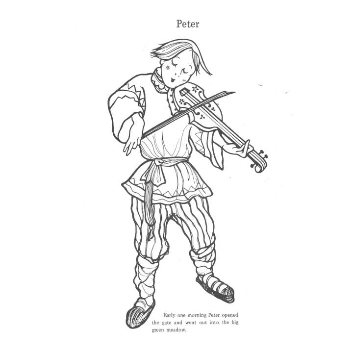 Bellerophon Books - Wholesale Early Reader Book (6-8) - Peter and the Wolf1