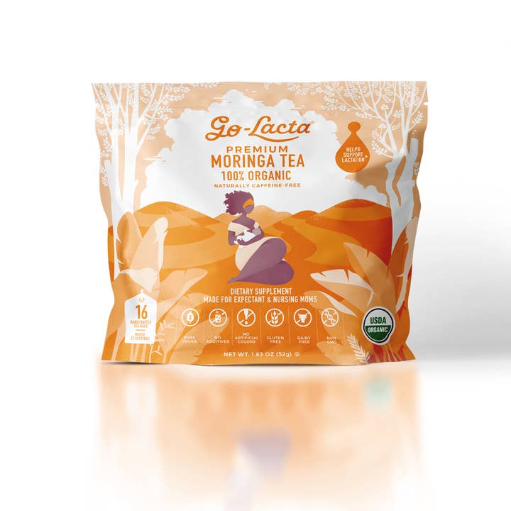 Go-Lacta - Wholesale Borstvoedingsthee - Zwangerschap - Groothandel 100% pure premium biologische moringa thee