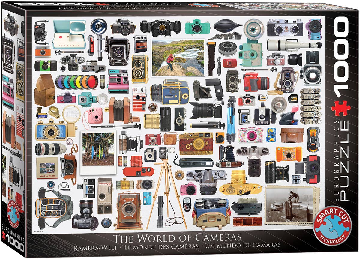 Eurographics Puzzles Europe - Wholesale Puzzle - Adult - World of Cameras0