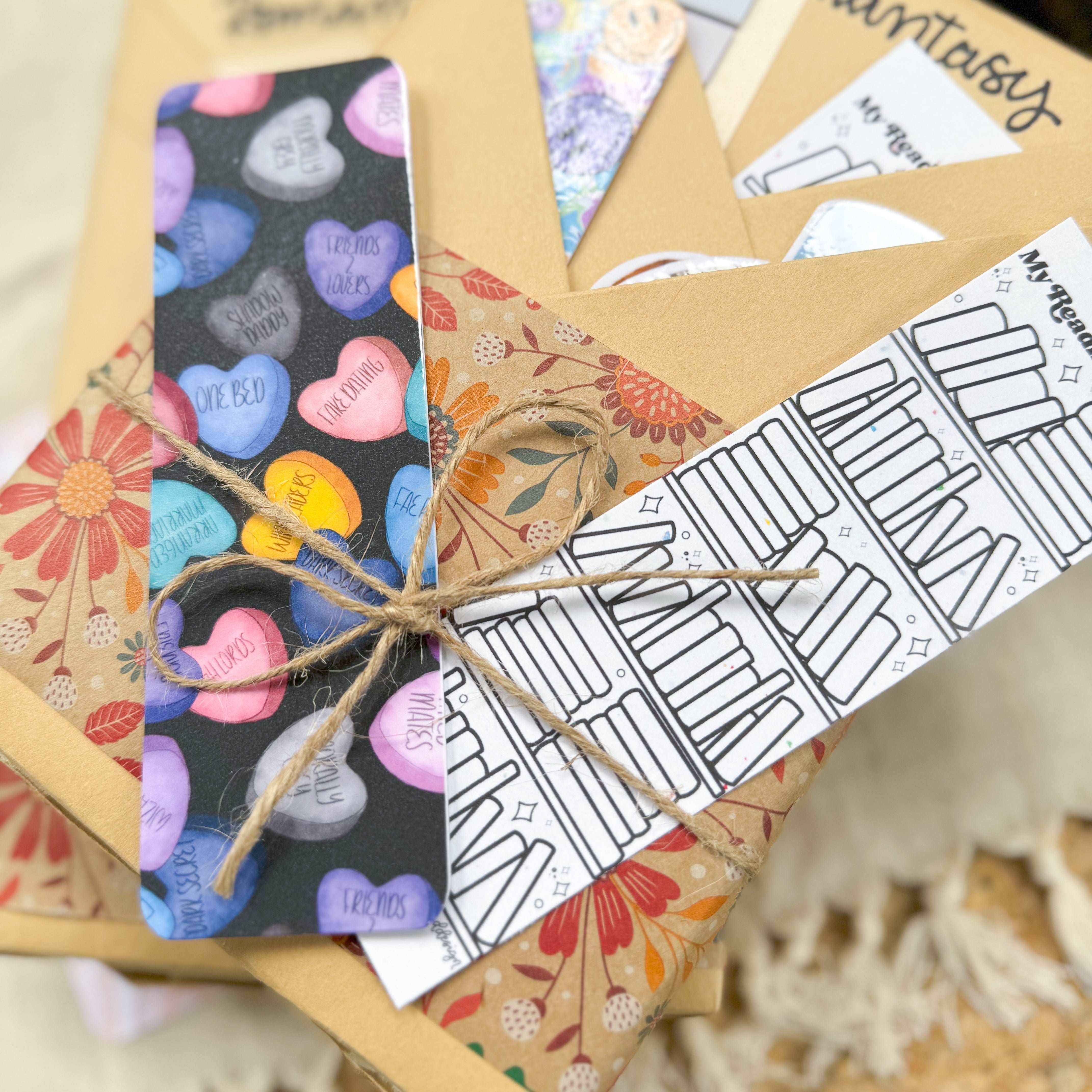 Serafine Art and Design - Wholesale Contemporary & Literary Fiction - Blind Date With A Book Gift Bundle for Book Lovers with Handmade Book Accessories11