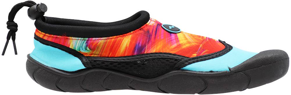 Eastern Off Price - Vente Chaussures d'eau – femme - Chaussures d'eau Tie Dye pour femmes Norty 41193 - Teal Tie Dye2