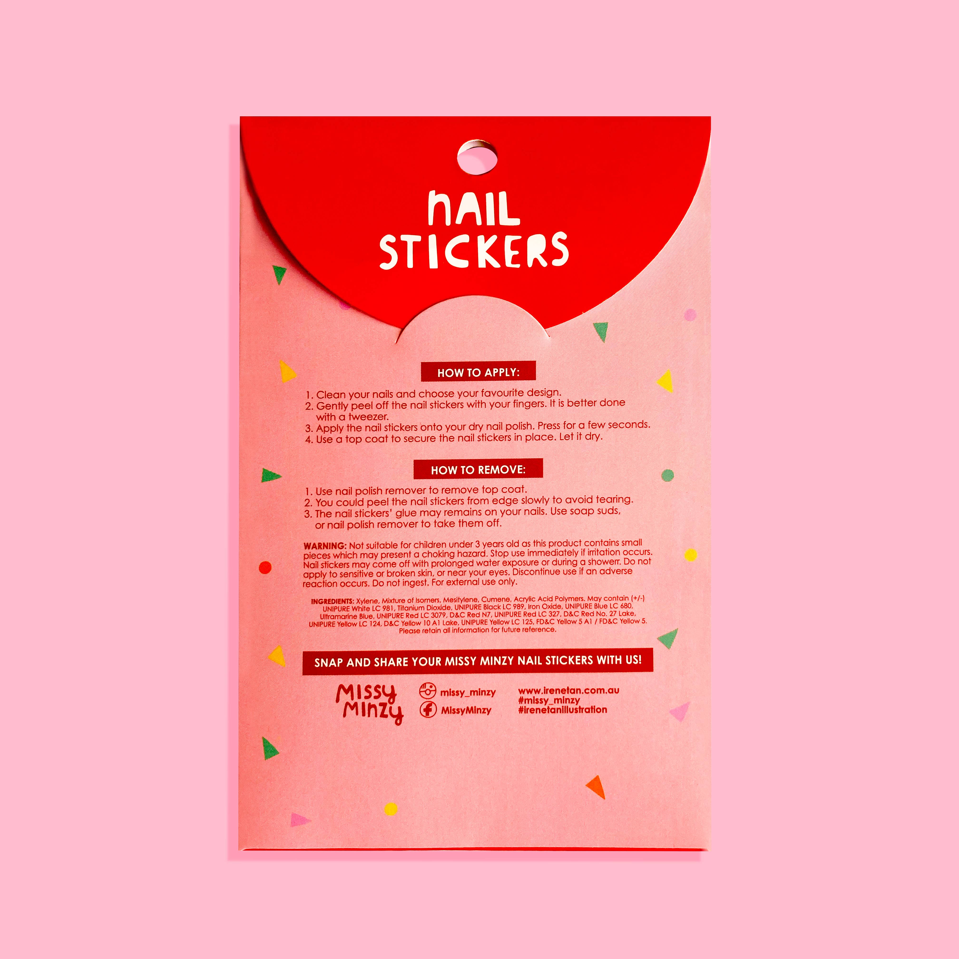 Missy Minzy - Wholesale Nail Art/Decal - NEW Jellicious Nail Stickers, Wearable Art, Nail Decals1