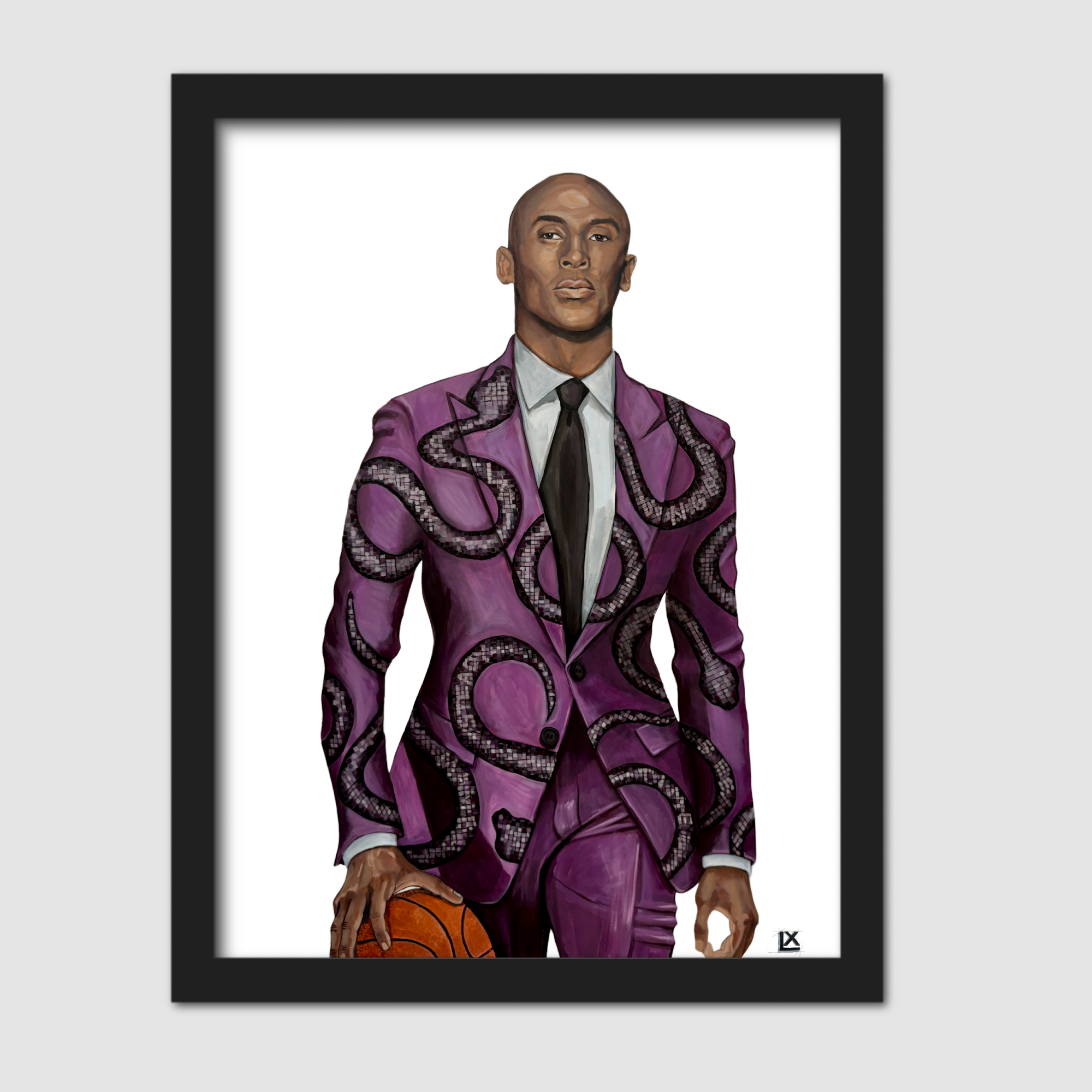 LX Artworks - Wholesale Art Print - Black Mamba (Kobe Bryant) Paper Print6