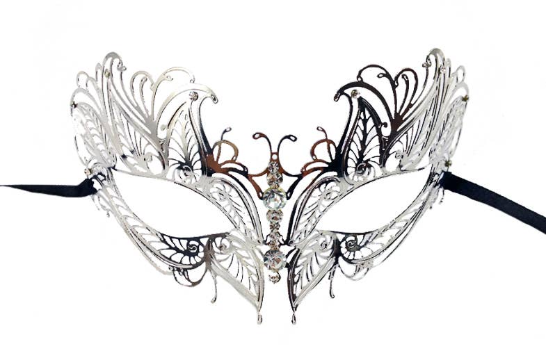 Mardi Gras Creations - Wholesale Costume - Women's - Butterfly Cut Out Mask2