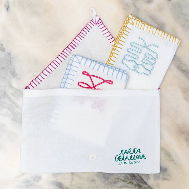 Tarta Gelatina - Wholesale Dinner & Cloth Napkin - Bouquet Napkin Set5