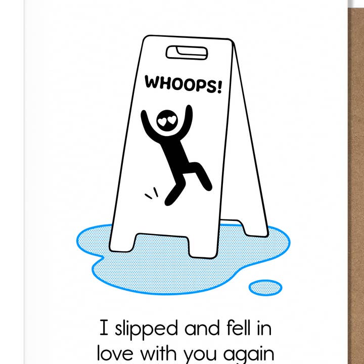 Whoops Love - Love Card for wholesale by Pretty Alright Goods