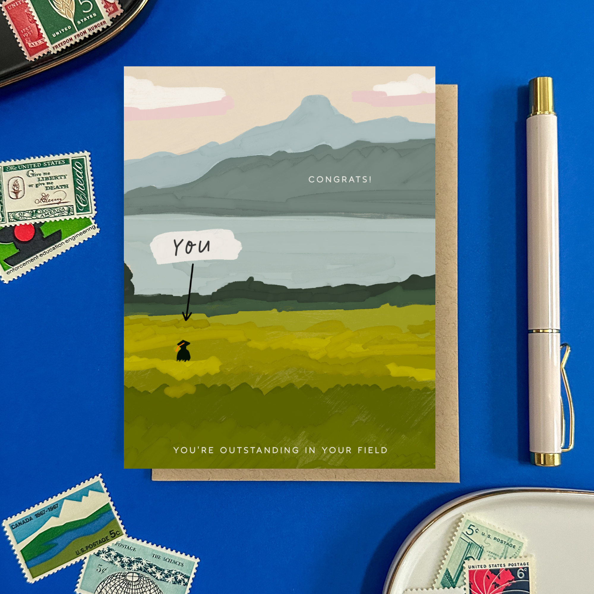 Barone and Co. - Wholesale Graduation Card - Outstanding Field Graduation Card4