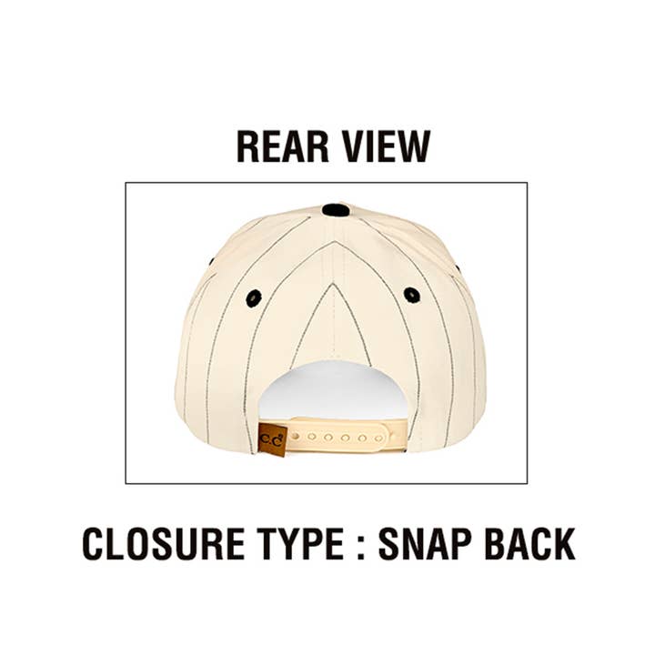 Hana - Wholesale Trucker Hat - Women's - C.C BASES LOADED Letter Stripe Pattern Trucker Cap2