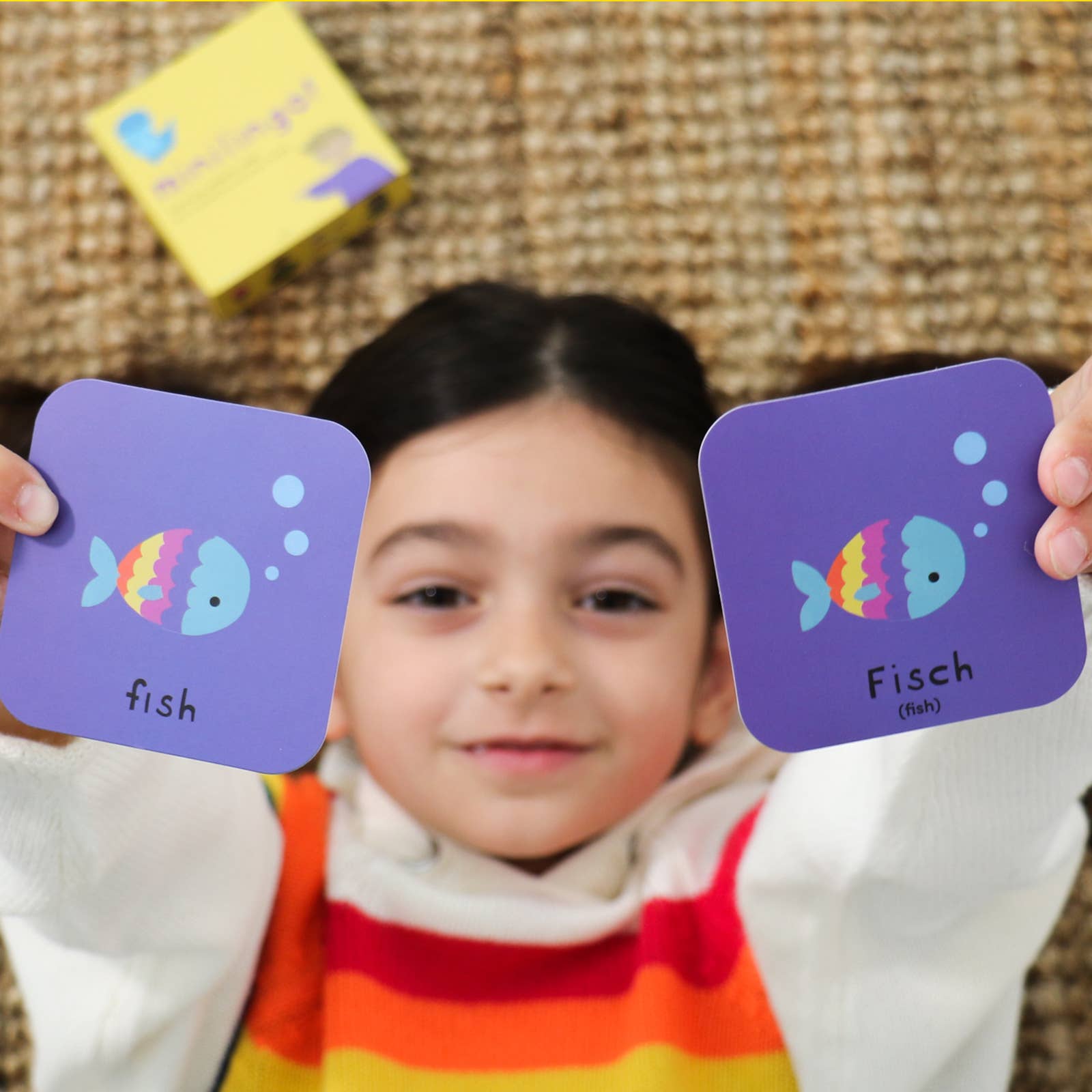 Worldwide Buddies - Vente Cartes d'apprentissage – enfant et bébé - Cartes bilingues Minilingo allemand/anglais | Cadeaux de Pâques6