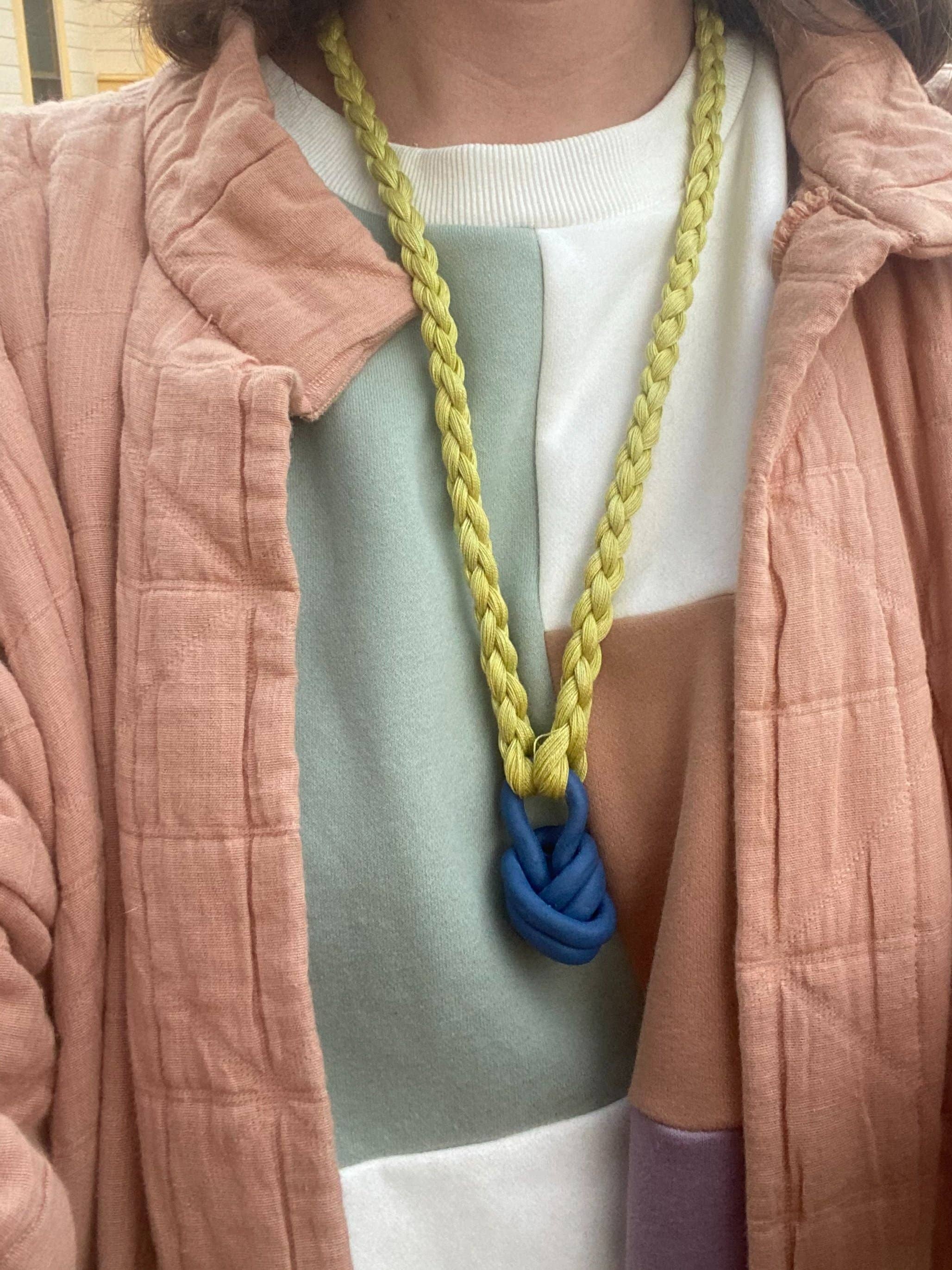 Barrow PDX - Wholesale Woven Necklace - Spring Knot Necklace - Multiple Colors7