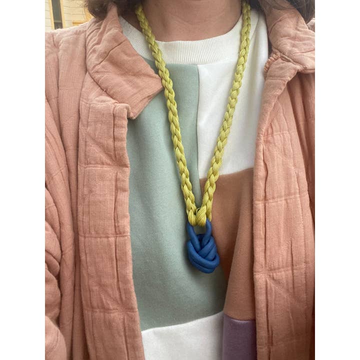 Barrow PDX - Wholesale Woven Necklace - Spring Knot Necklace - Multiple Colors7