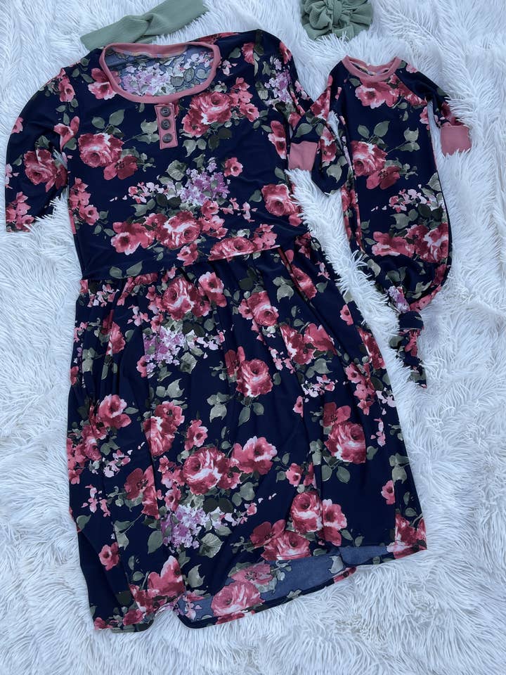 Set de entrega a juego para mamá y bebé para venta al por mayor de JaggaWear