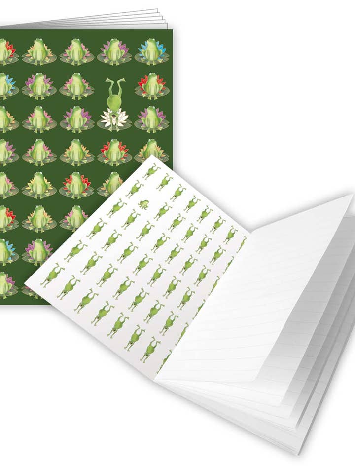 A6 Lin. Frog Journal for wholesale by Acte tre US/UK