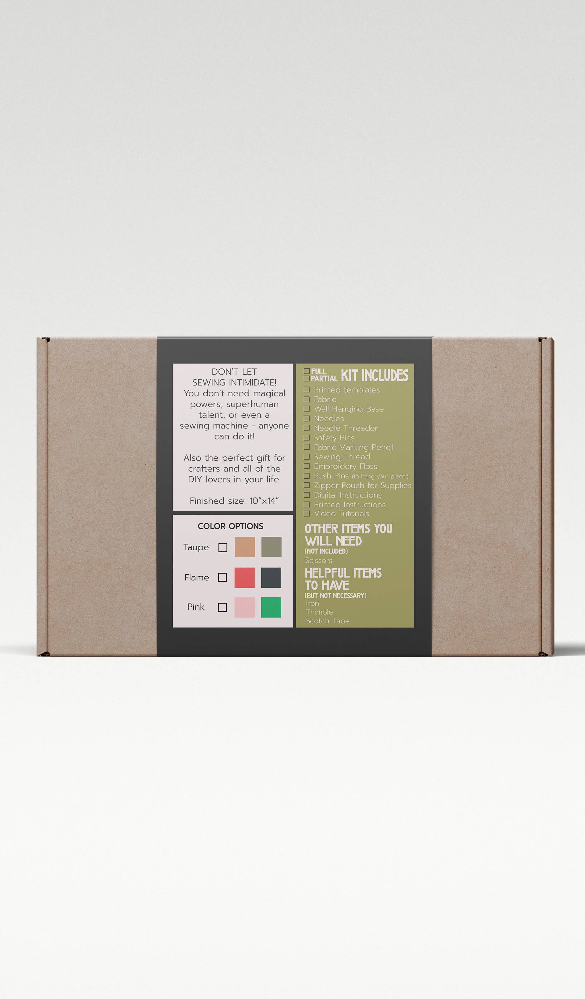 it's all in the stitch - Wholesale DIY Craft Kit - Nordic Flowers DIY Sewing Kit5