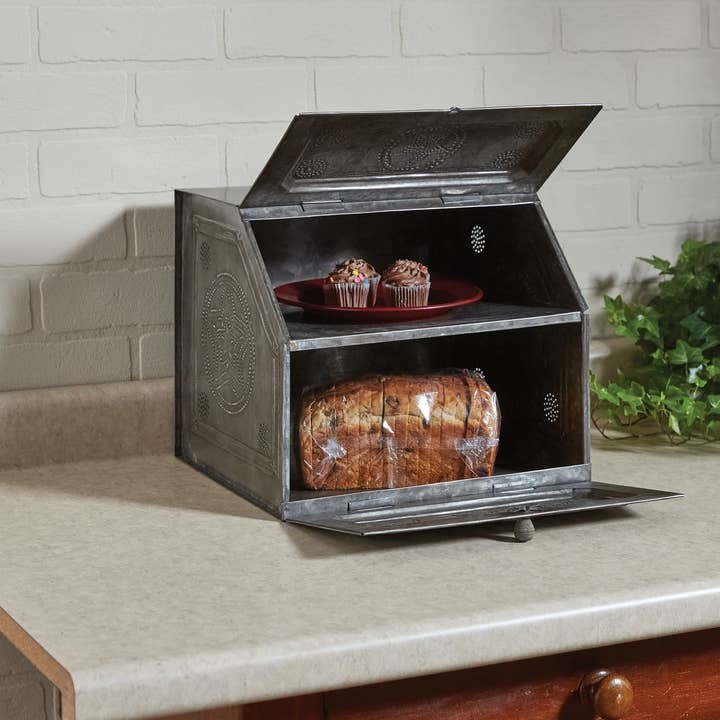 Park Designs - Venta al por mayor Paneras - Black Star - Caja para pan (metal)1