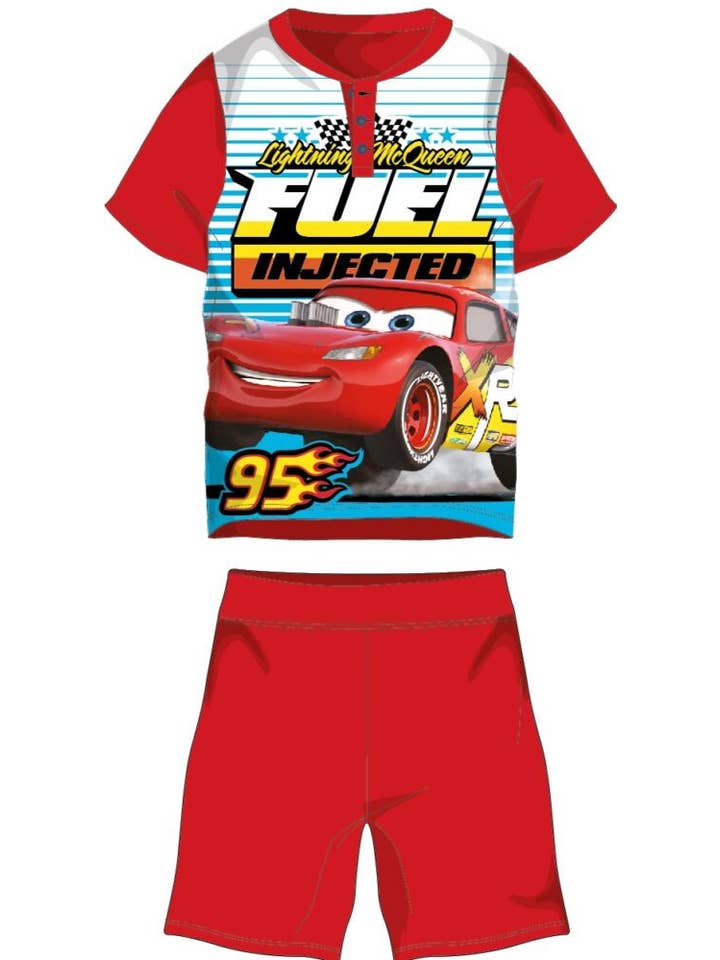 Evidence - Wholesale Sleepwear Set - Kids - Disney Princess Kids Cotton Pajamas - Red