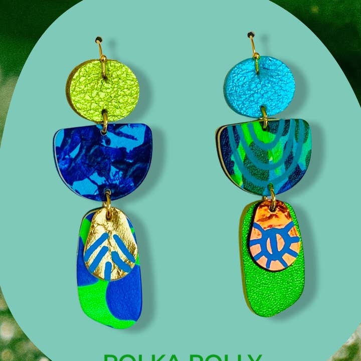 Two Face Caribbean Flourish for wholesale by Polka Polly