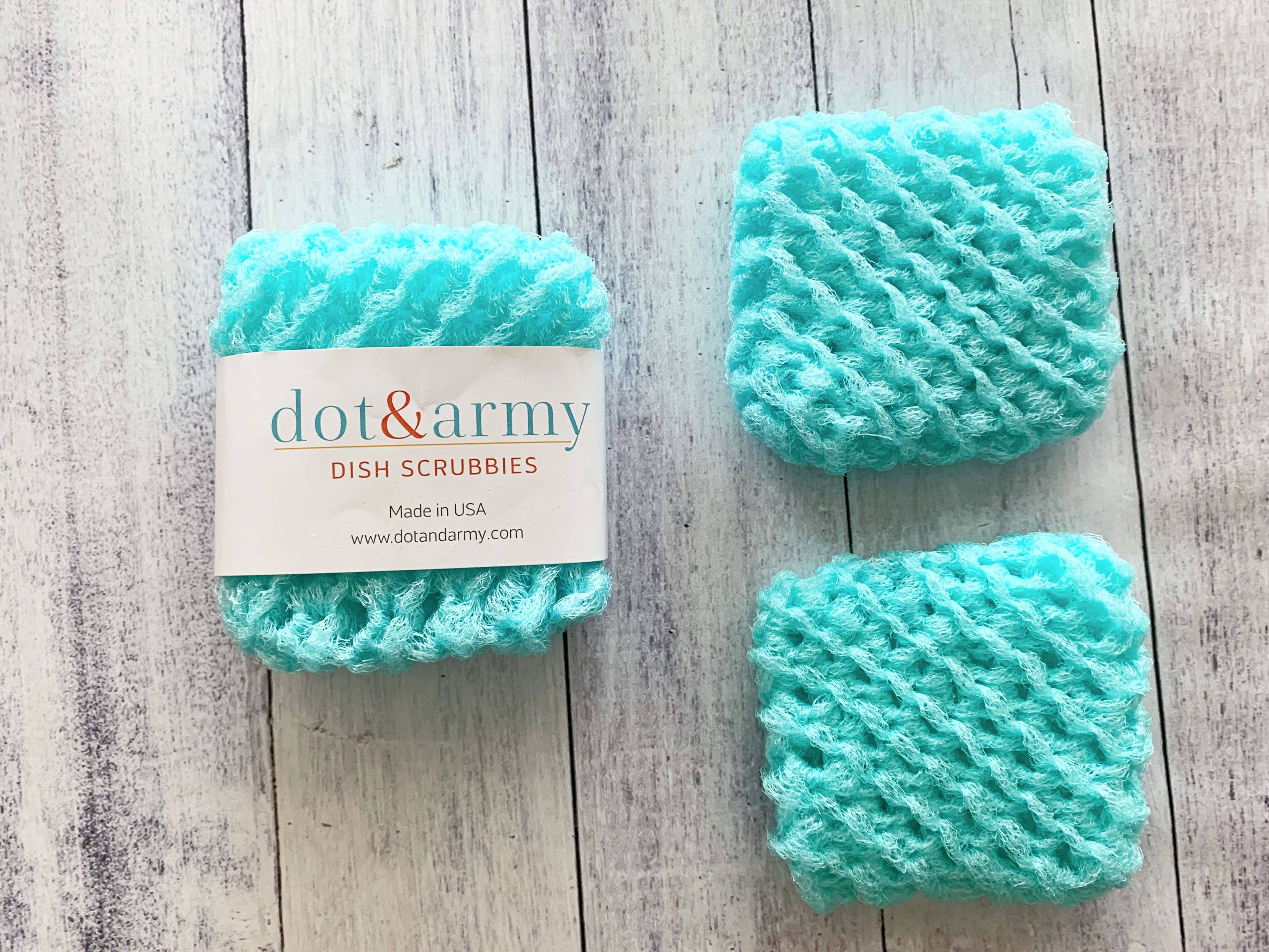 Dot and Army - Wholesale Dishcloth - Dish Scrubbies, set of two4