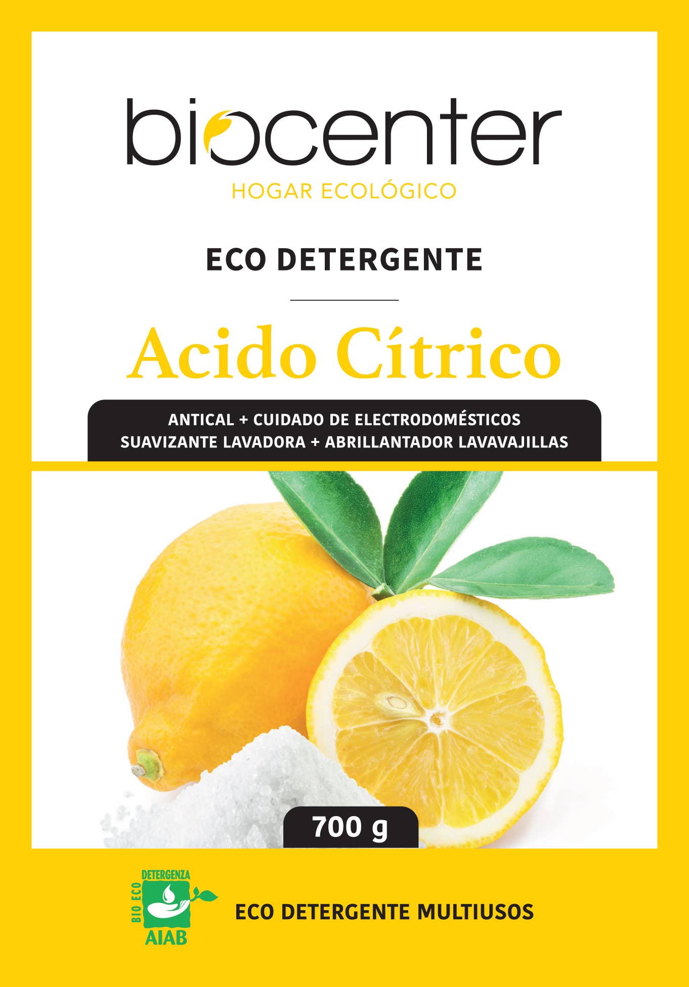 Biocenter - Vendita all'ingrosso Detergente multisuperficie - Acido Citrico Biodegradabile e Multiuso - Vegano e Eco-Friendly1