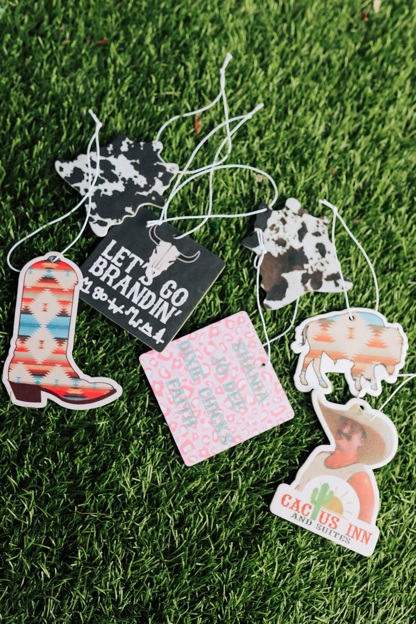 The Front Porch Label - Wholesale Air Freshener - Aztec Boot Air Freshener1