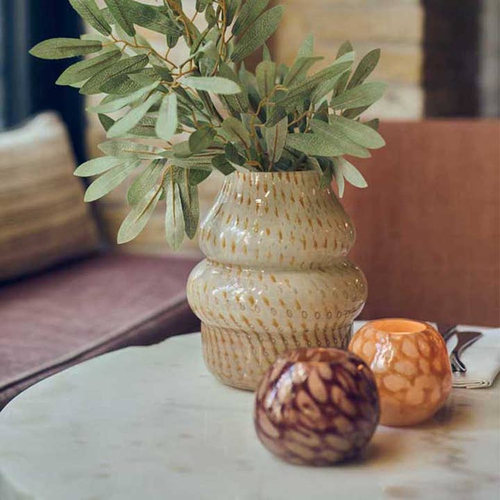 PORTAVELAS DE VIDRIO NILA - VINO para venta al por mayor de Abigail Ahern