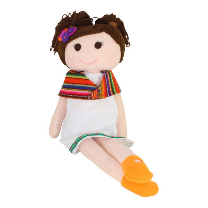 Collectible Bere’s Eco-friendly Cotton Handmade Doll L:16" for wholesale by Evelyn Brooks