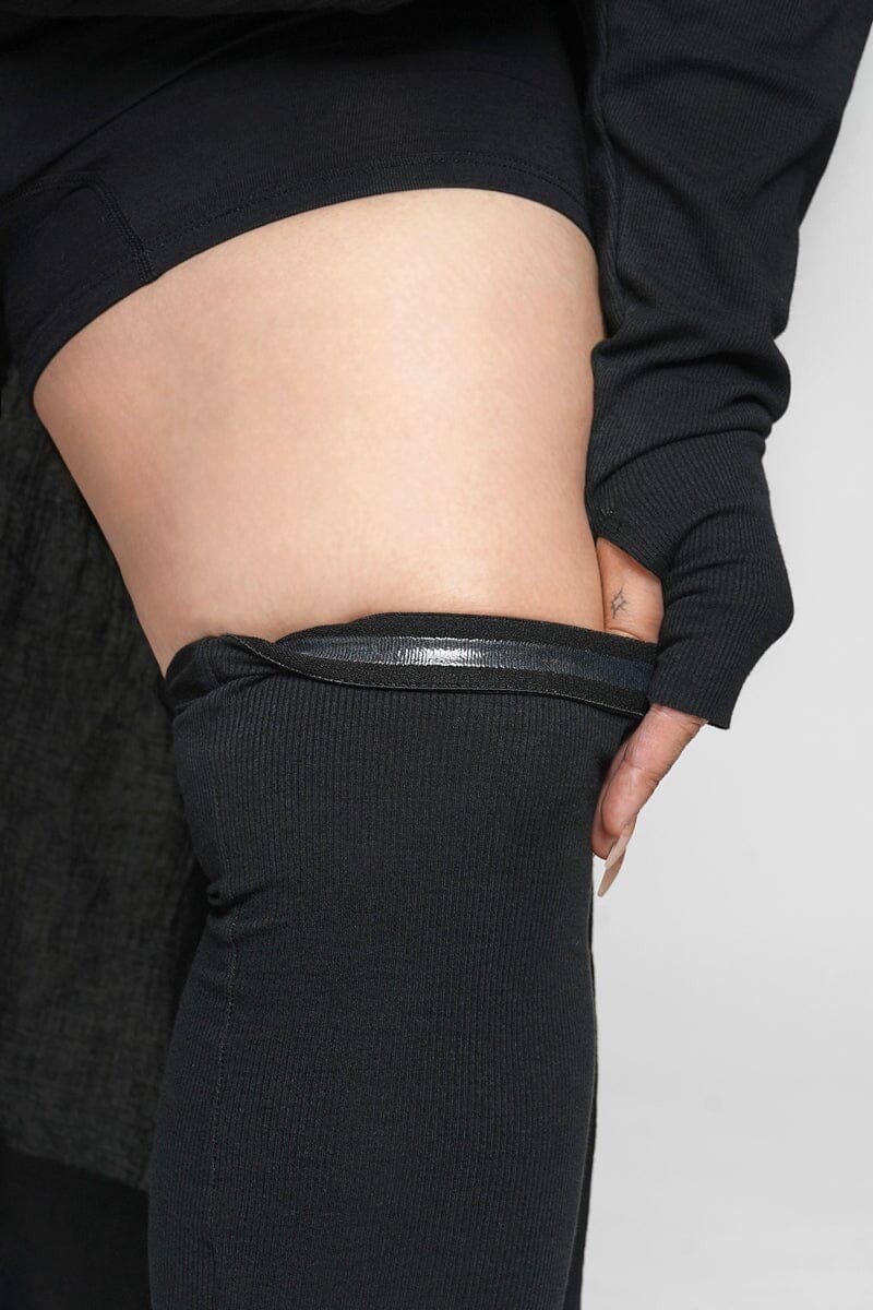 Melica Slip-Proof Rib Thigh Highs for wholesale on Faire6