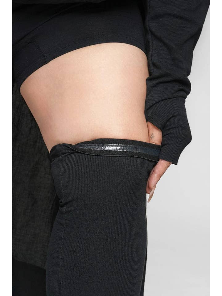 Melica Slip-Proof Rib Thigh Highs for wholesale on Faire6