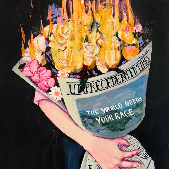 Lindsey Cherek Waller, LLC - Wholesale Art Print - Rage Print0