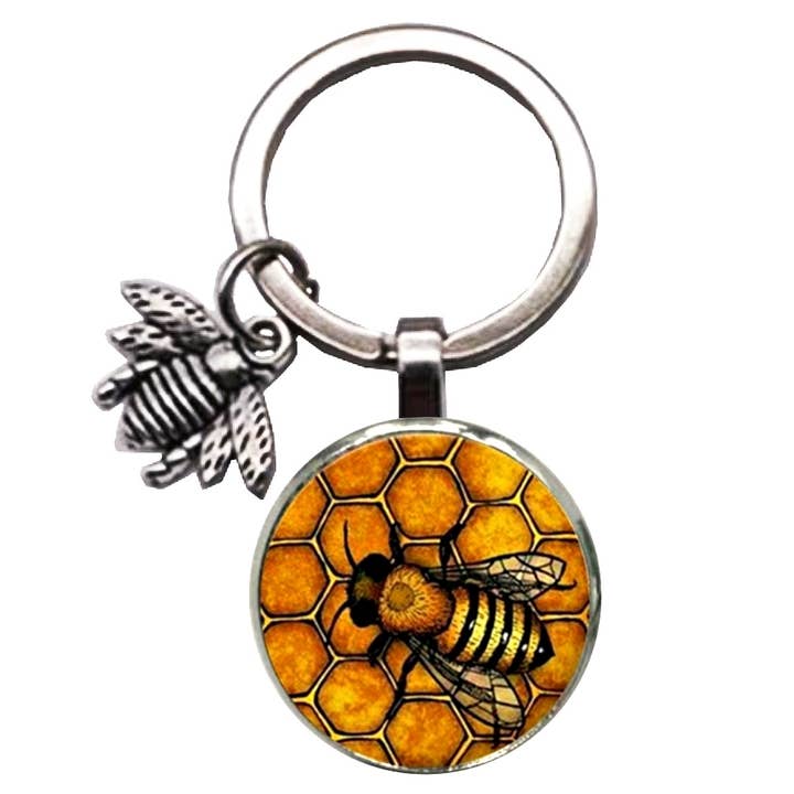 Bassin And Brown - Vendita all'ingrosso Portachiavi - Unisex - Portachiavi ape - nero e giallo