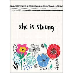 Sie ist stark - Gute Besserung bei schwerer Krankheit Karte für den Großhandel von Legacy