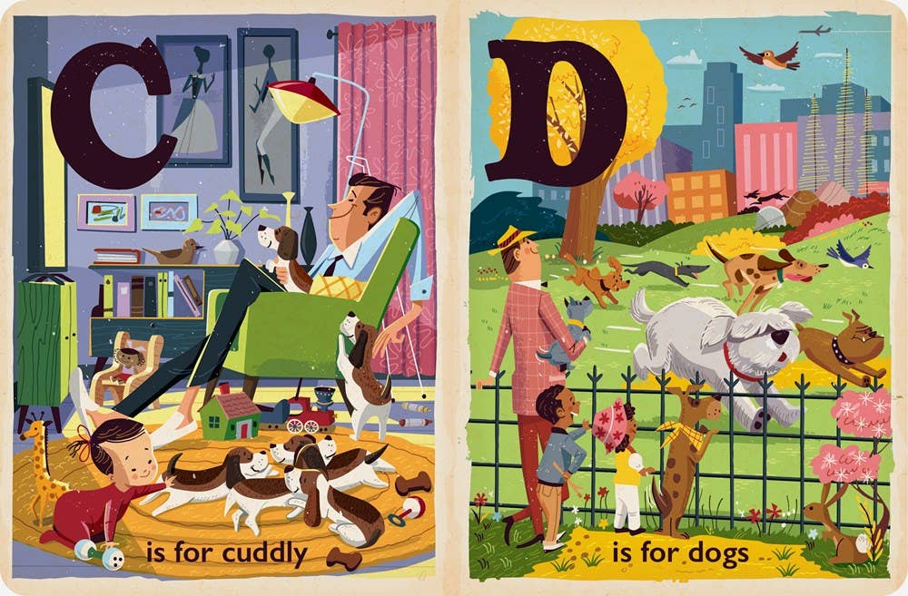 Gibbs Smith - Wholesale Baby & Toddler Book (0-2) - D is for Dogs3