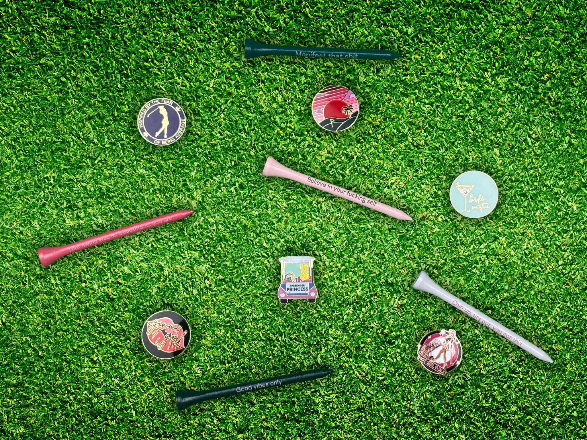 Bombshell Golf – wholesale Sporting accessories – Confidence Golf Tees - 50 Pack14