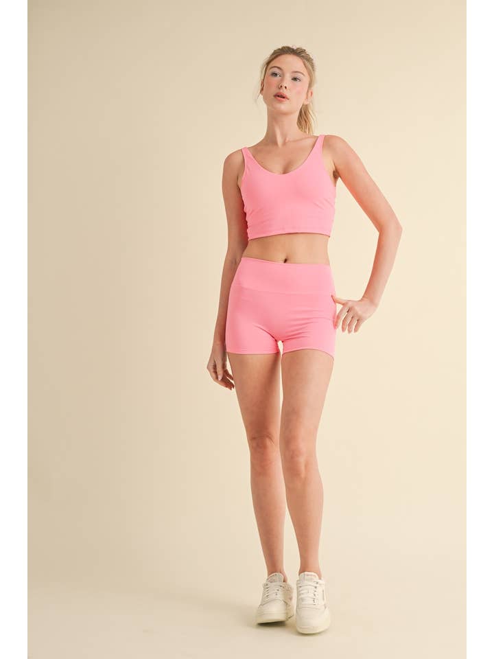 KIMBERLY C - Wholesale Athletic Shorts - Women's - Mid-Rise Mini Shorts40