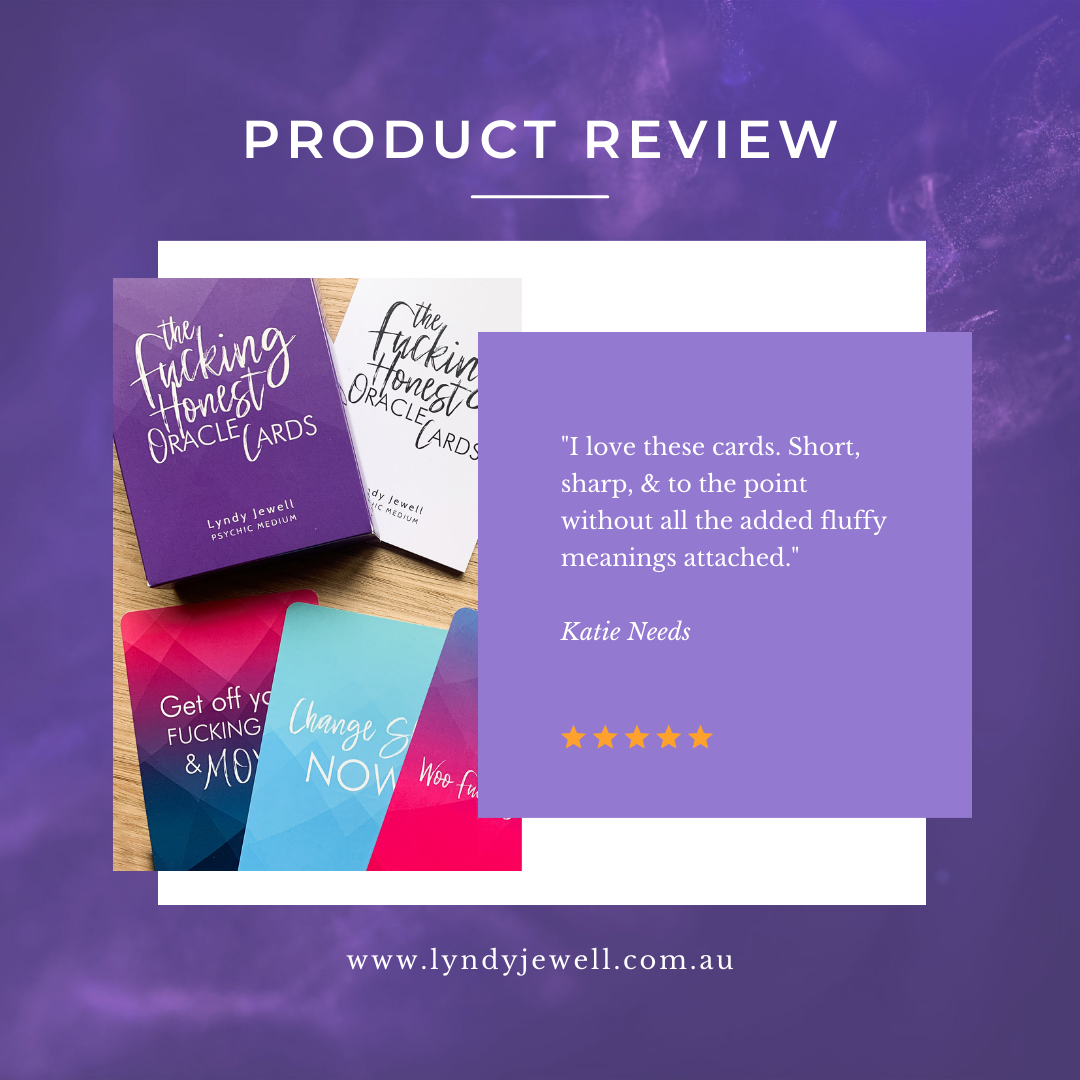 Lyndy Jewell - Vente Cartes de tarot - The Fucking Honest Oracle Cards10
