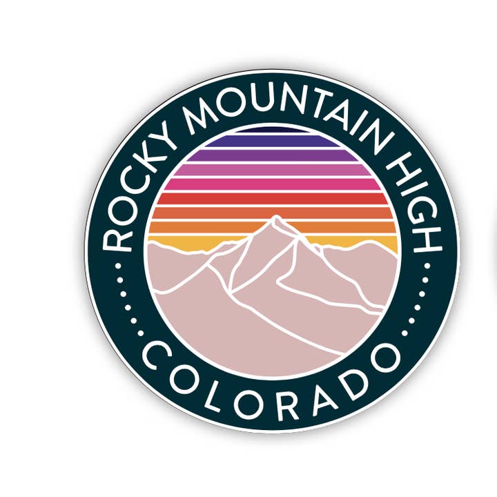 Snow Business USA - Wholesale Sticker - Rocky Mountain High Sticker