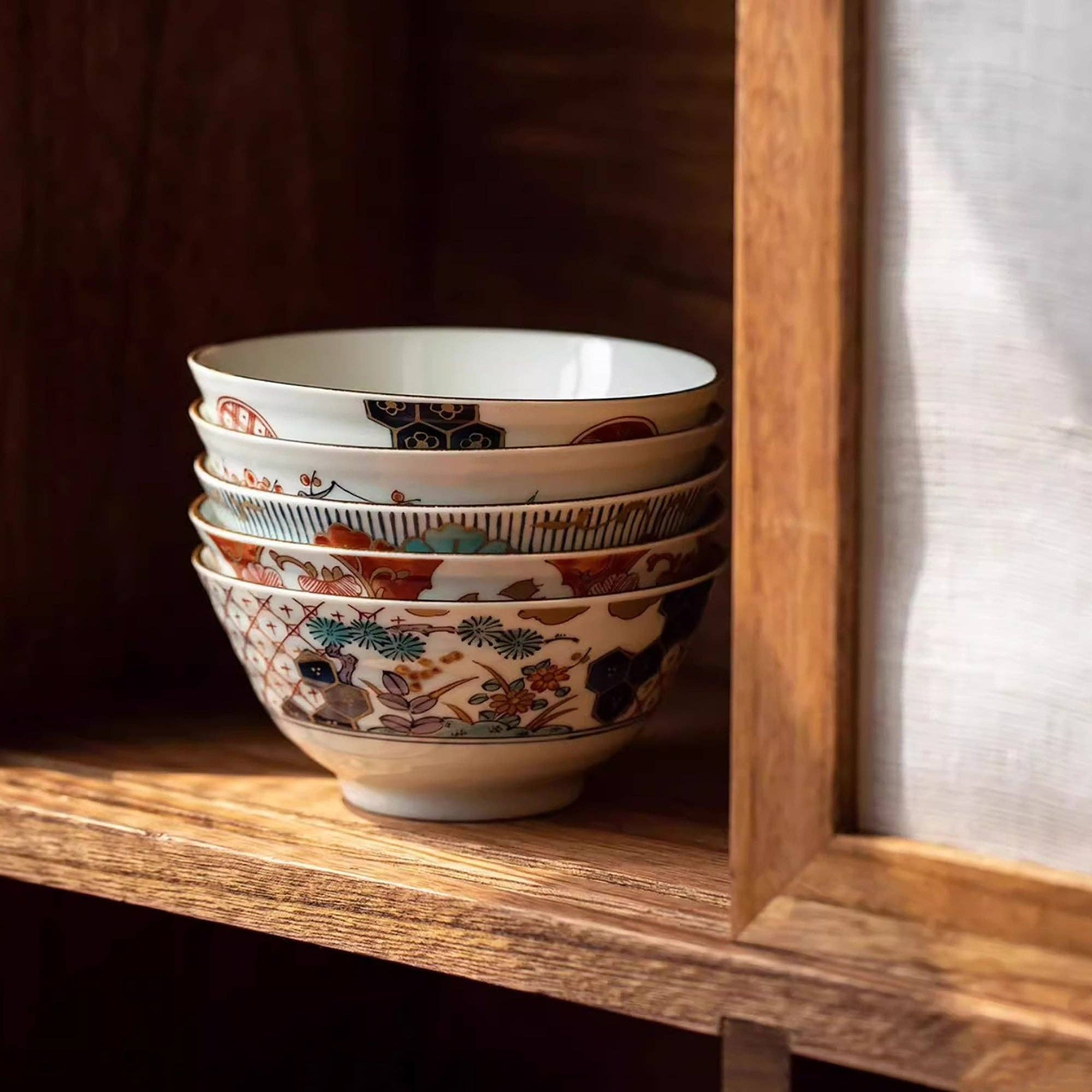 MinoCraft - Vendita all'ingrosso Ciotola - Ciotole giapponesi in ceramica Mino-yaki con stile Ko-Imari2