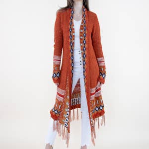 Purchase wholesale fringed cardigan. Free returns & net 60 terms on Faire