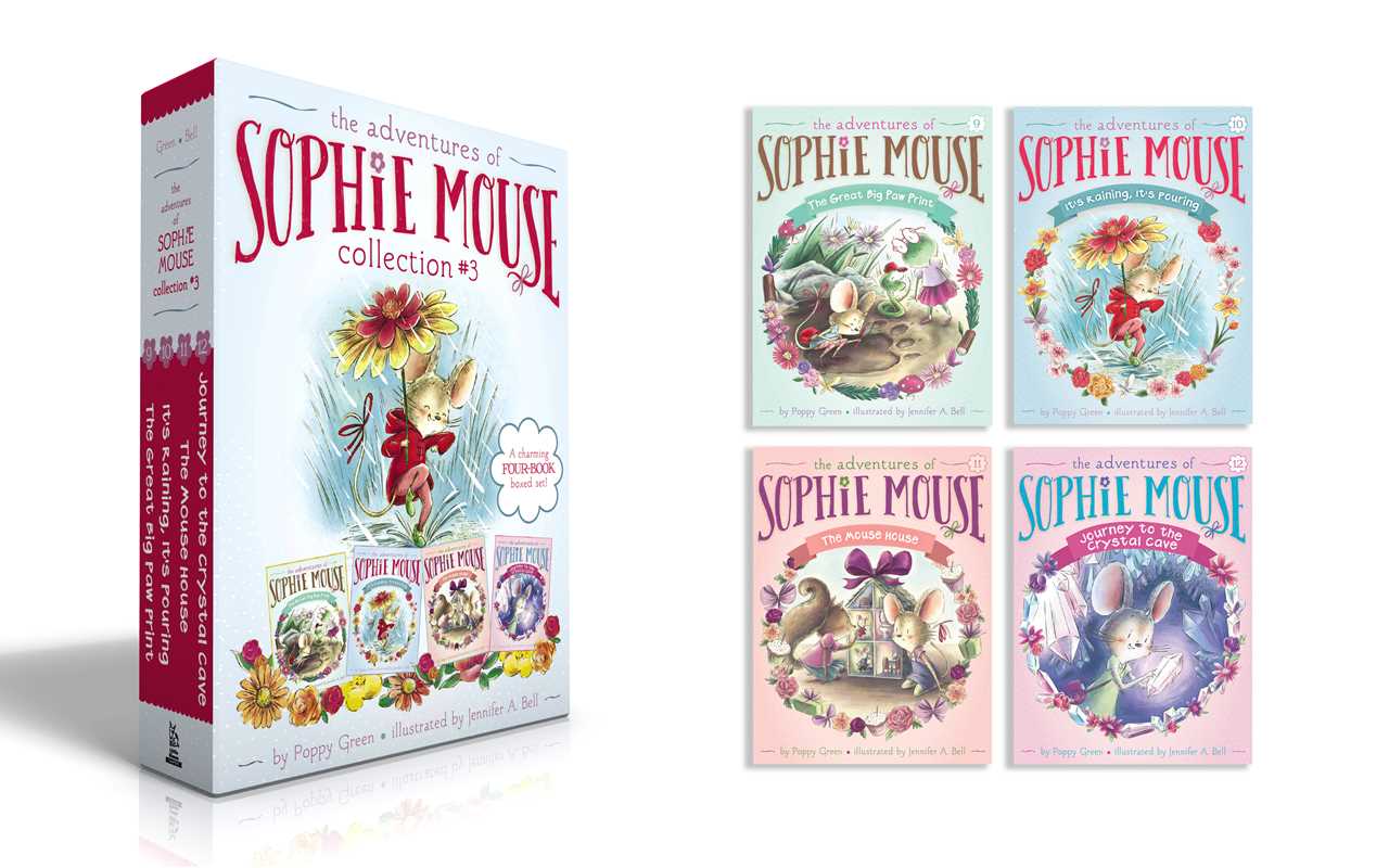 Simon & Schuster - Wholesale Early Reader Book (6-8) - Adventures of Sophie Mouse Collection #3 (Boxed Set) by Poppy Green1