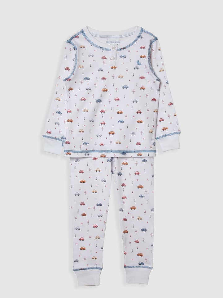 Esquijama Cars for wholesale by Petite Siesta